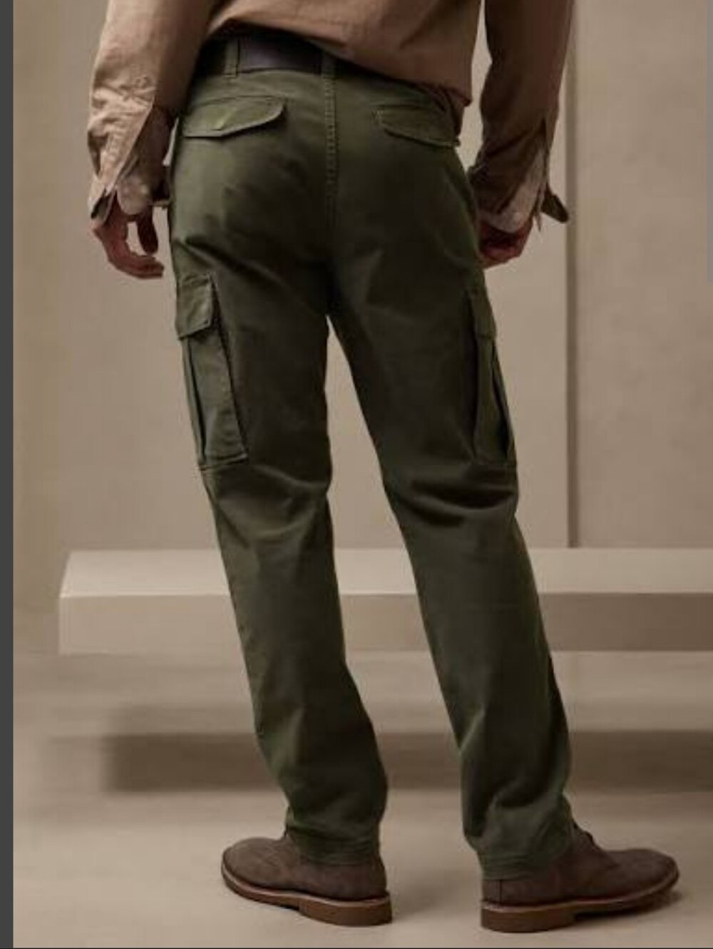 Camo Green Cargo Pant